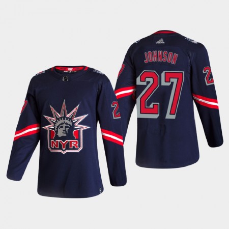 Pánské Hokejový Dres New York Rangers Dresy Jack Johnson 27 2020-21 Reverse Retro Authentic